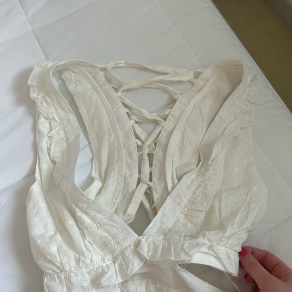 Mable White cutout Dress - Picture 2 of 5